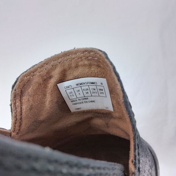 Rockport Cobb Hill Crosbie Slip On Loafer Black Leather Comfort Womens 7.5 - Picture 15 of 15